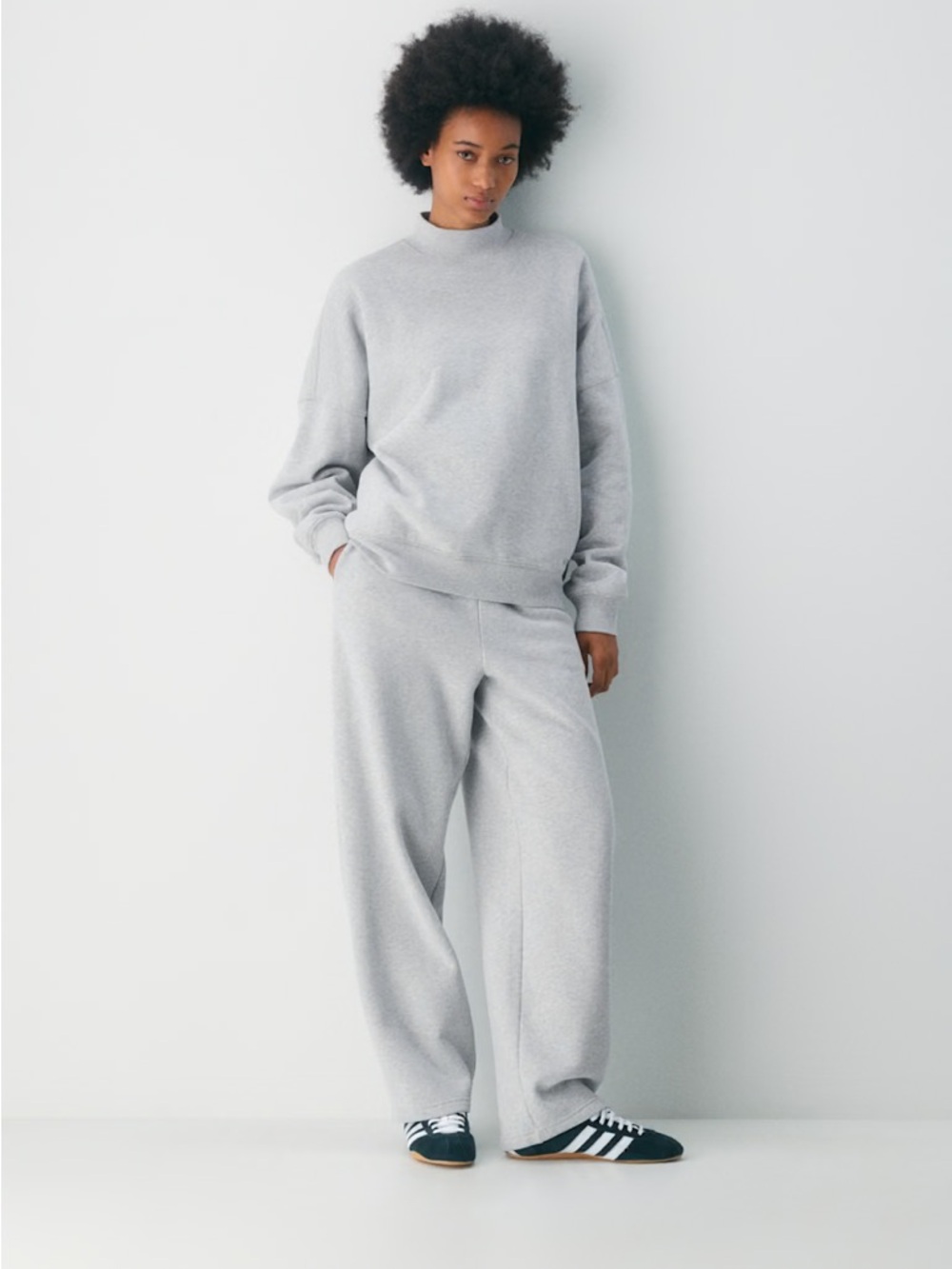 Aritzia Cozy Sweatfleece Mega Mockneck